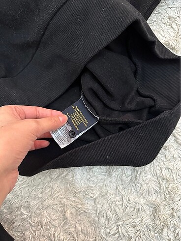 s Beden siyah Renk Yumuşak pamuk içerikli sweat