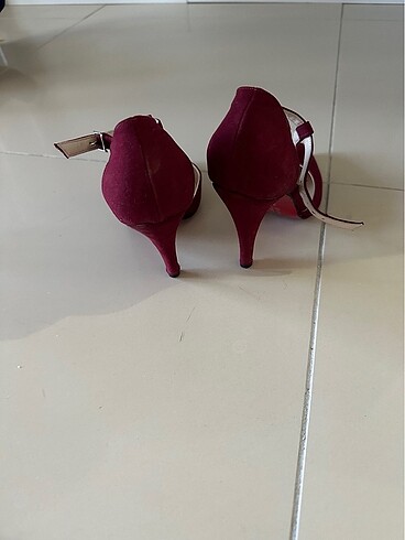 38 Beden bordo Renk Bordo stiletto