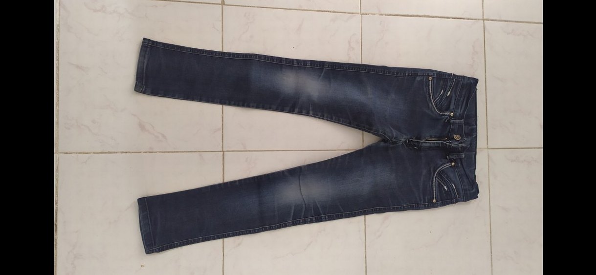 Koyu Mavi 9 yaş çocuk Denim Jean - Görsel 2