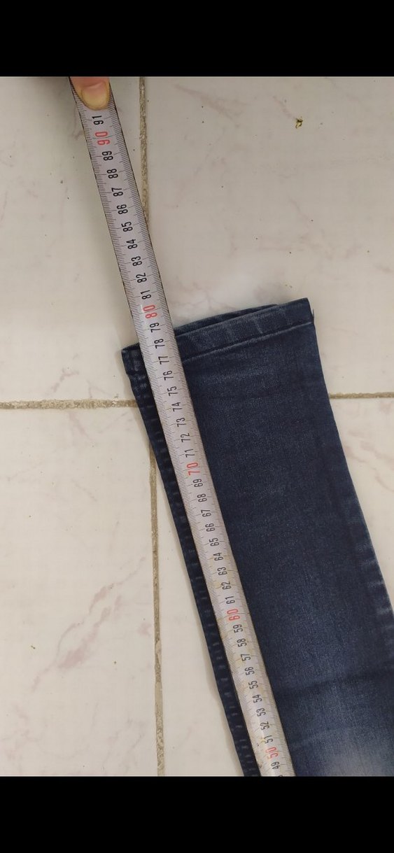Koyu Mavi 9 yaş çocuk Denim Jean - Görsel 4