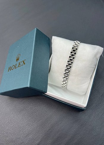 Gümüş Bileklik - Rolex
