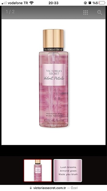 Victoria?s Secret Vücut Spreyi Velvet Petals