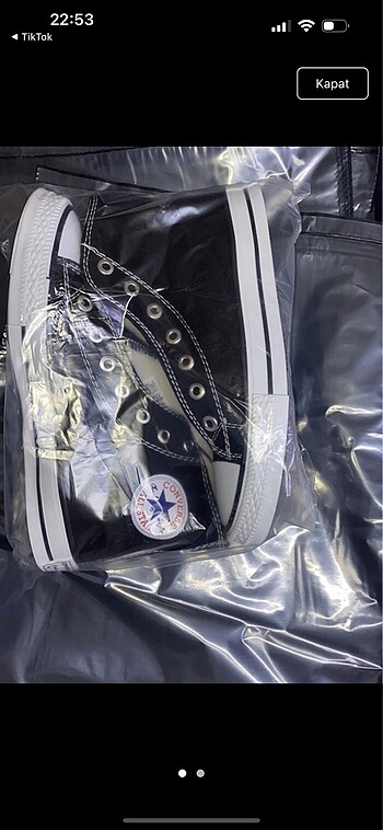 SİYAH CONVERSE