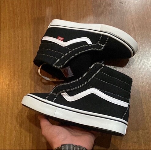 37 Beden VANS SİYAH BOT UNISEX SNEAKER SPOR AYAKKABI