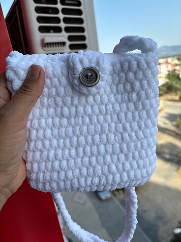 Beden beyaz Renk El emeği kız çocuk için çapraz kol çantası baykuş figürlü