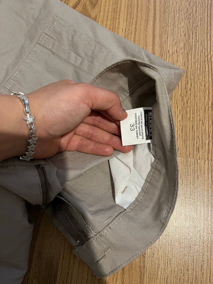 Bol Kesim Erkek Bermuda Şort - Görsel 3