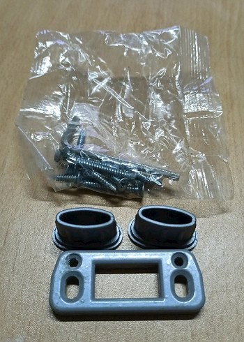 Gri Vintage KALE Rozet acil çıkış kapısı için - Görsel 3