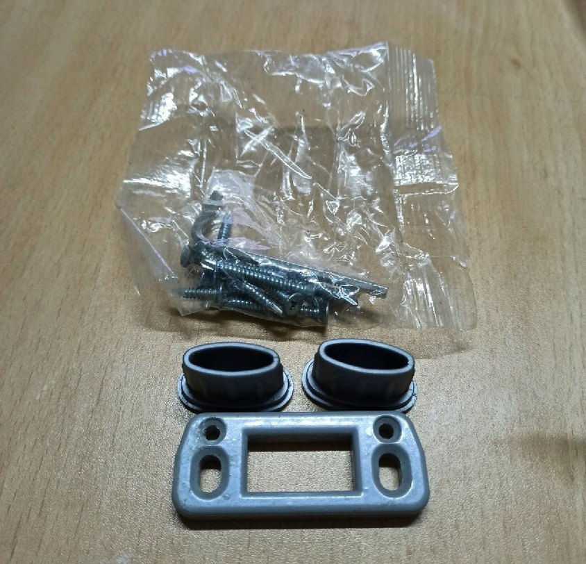 Gri Vintage KALE Rozet acil çıkış kapısı için - Görsel 3