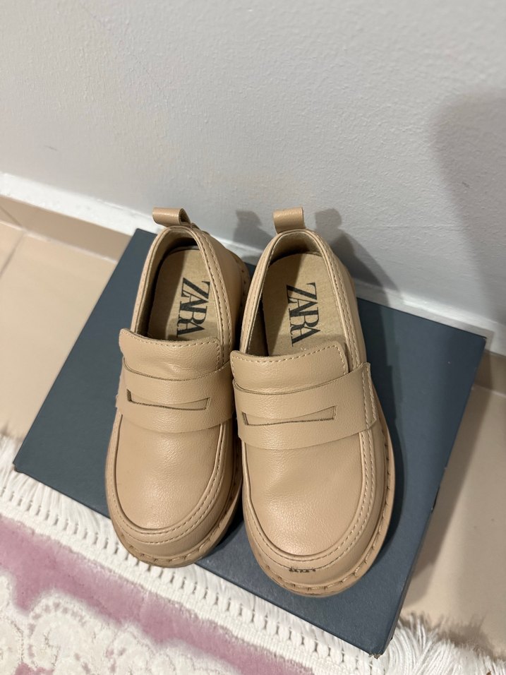 Çocuk makosen ayakkabı Zara marka - Görsel 2