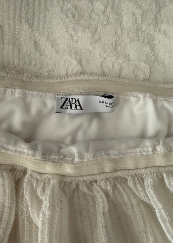 m Beden Zara straplez bandeu elbise