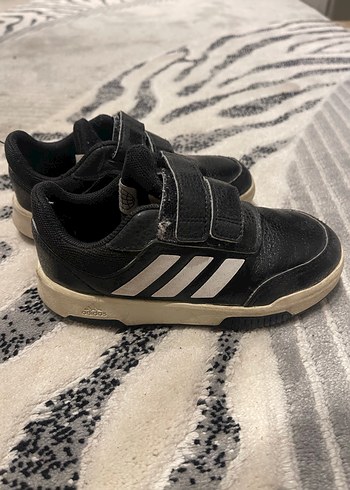 Çocuk Siyah Cırtlı Spor Ayakkabı - Görsel 3