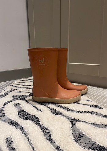 Bej Igor Kız/Erkek Çocuk Lastik Çizme - Görsel 2