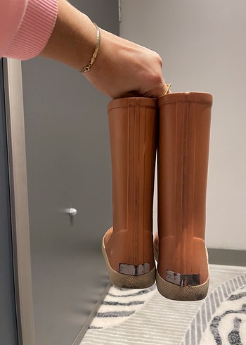 Bej Igor Kız/Erkek Çocuk Lastik Çizme - Görsel 5