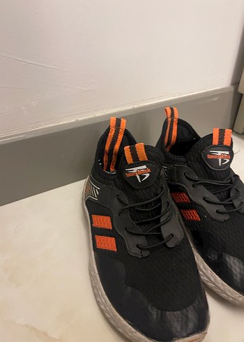 Turuncu Desenli Erkek çocuk Spor Ayakkabı - Görsel 2