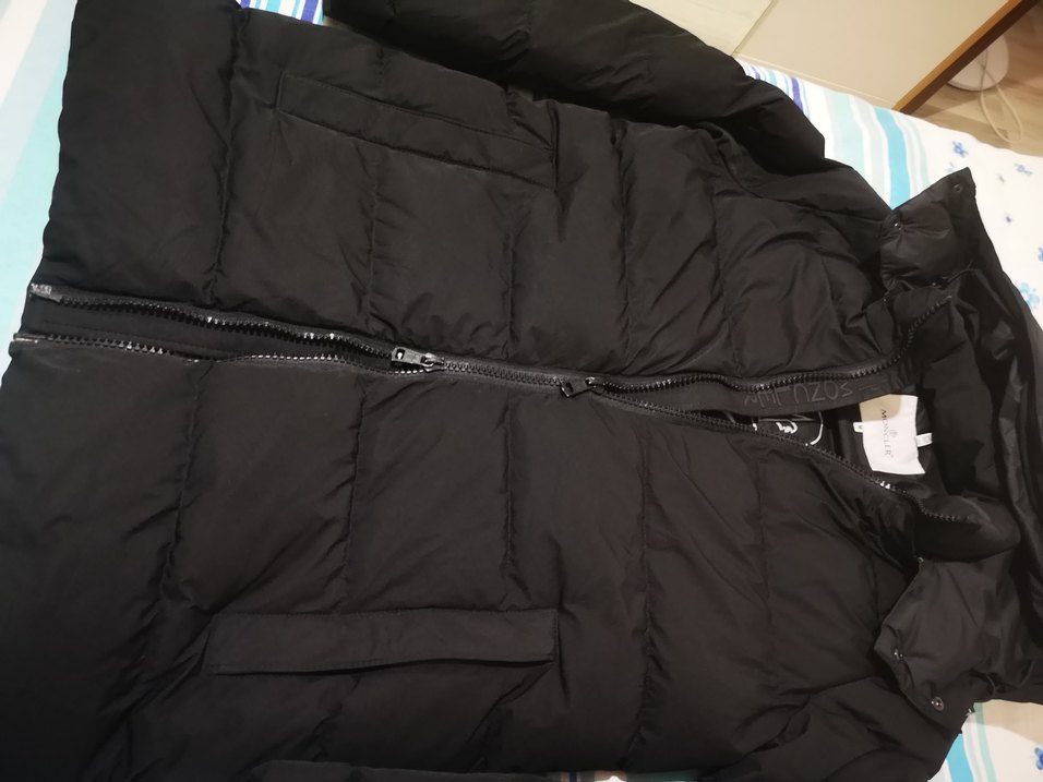 Siyah Fermuarlı erkek Kışlık Midi Mont - Görsel 3