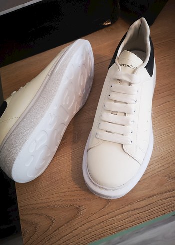 Alexander McQueen Beyaz Erkek Spor Ayakkabı bayan çocuk - Görsel 4