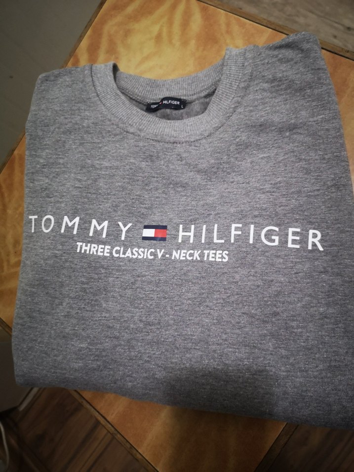 Gri Baskılı Erkek Sweatshirt - Görsel 5