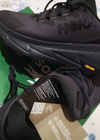 Orjinal Hoka Erkek Gri Spor Outdoor Ayakkabı - Görsel 6