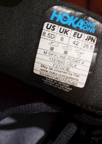 Orjinal Hoka Erkek Gri Spor Outdoor Ayakkabı - Görsel 9