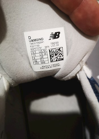 Orjinal New balans 9060 Lacivert - Görsel 7