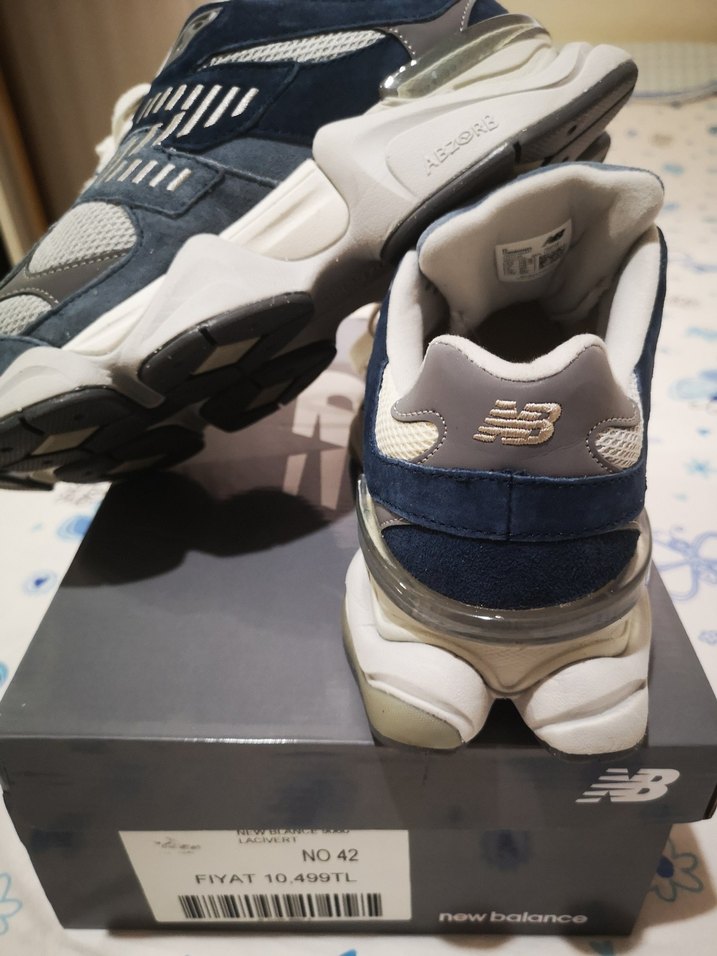 Orjinal New balans 9060 Lacivert - Görsel 4