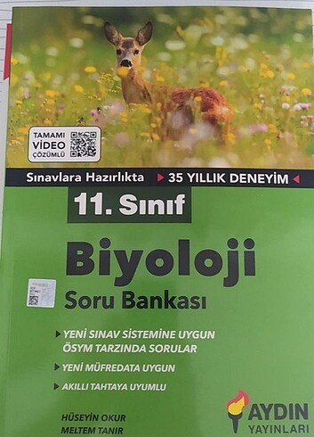 Aydın yayınları 11. Sınıf biyoloji 