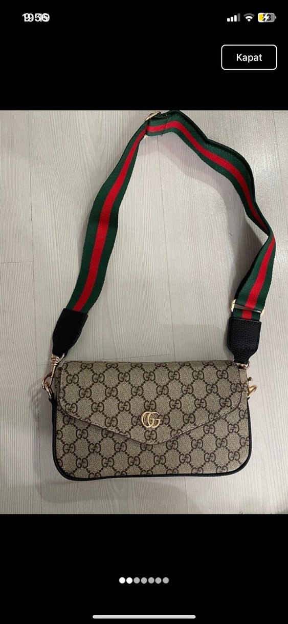 Kemer Tokalı Paris Sokak Stili Kadın Çanta - Görsel 2