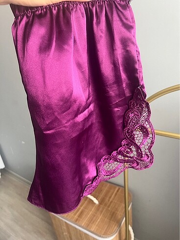 Diğer Şortlu saten pijama