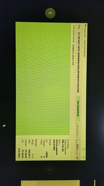 Beden Renk İNTEL NVM EXPRESS SSD