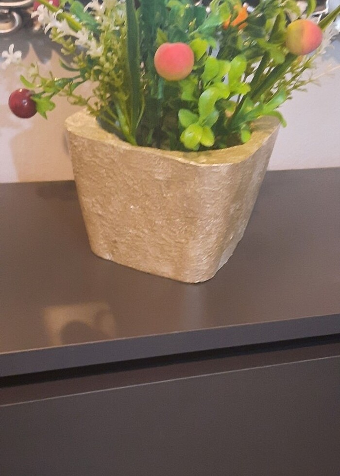 Saksıkı çiçek arajman - Görsel 3