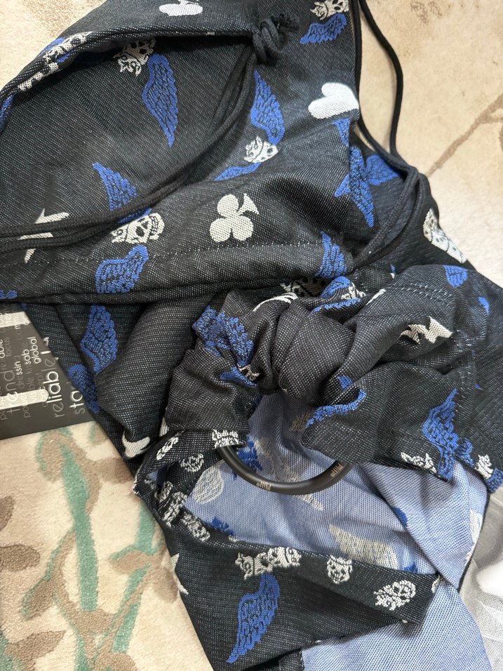 Kumaş yenidoğandan itibaren kullanıma uygun ergonomik  
sling - Görsel 3