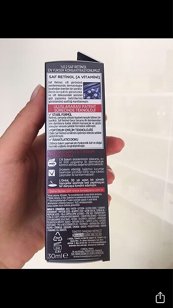 Beden Loreal Paris revitalift lazer