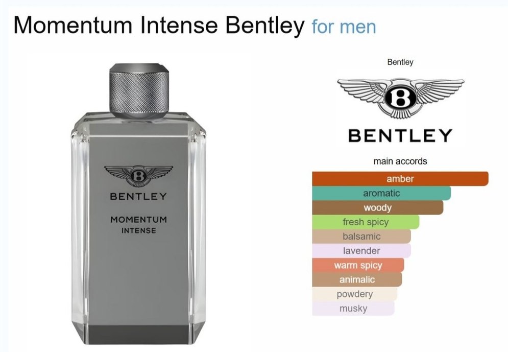 BENTLEY MOMENTUM INTENSE EDP >65 ML - Görsel 5