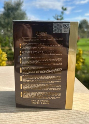 French Avenue Liquid Brun EDP 100 ml Sıfır Kutusunda - Görsel 3