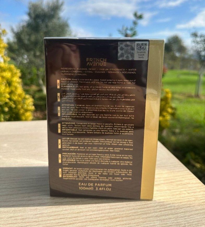 French Avenue Liquid Brun EDP 100 ml Sıfır Kutusunda - Görsel 3