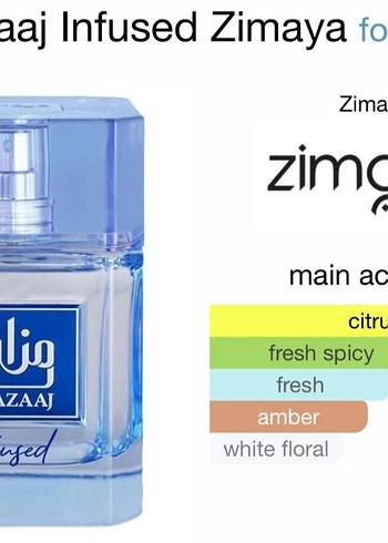 Zimaya Al Mazaaj Infused EDP > 25 ml - Görsel 4