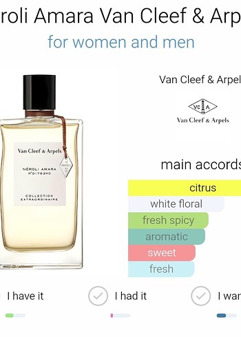 Van Cleef & Arpels Neroli Amara EDP 2 ml Dekant - Görsel 4