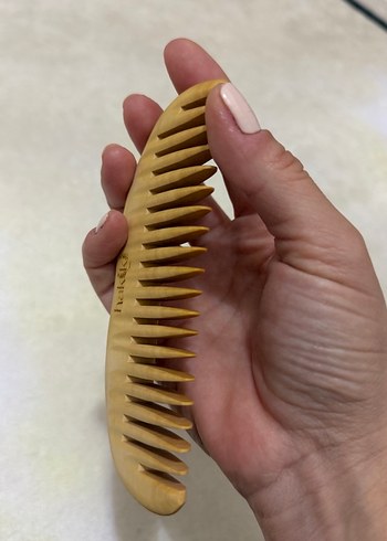 Hakiki şimşir ağacı saç tarağı - Görsel 2