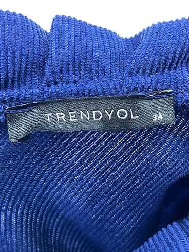 34 Beden lacivert Renk Trendyol & Milla Kısa Elbise %70 İndirimli.