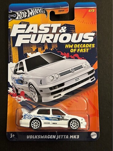 Hot wheels Hızlı ve Öfkeli Volkswagen Jetta MK3