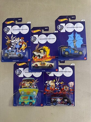 Hot wheels Warner Bross 100. Yıl