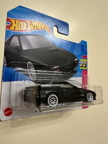 xs Beden siyah Renk Hot wheels Mazda Savanna RX7