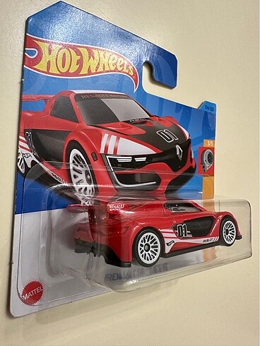 xs Beden kırmızı Renk Hot wheels Renault Sport RS