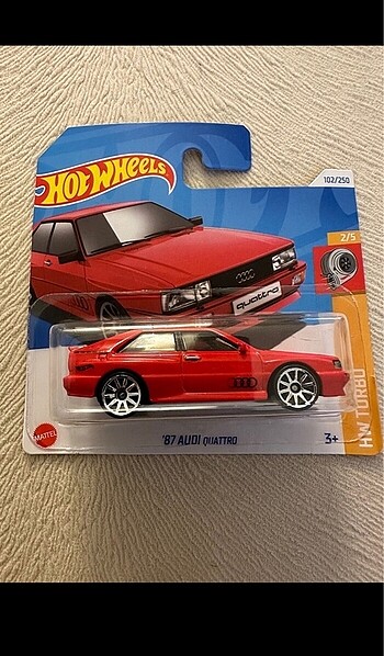 Hot wheels 87 Audi Quattro