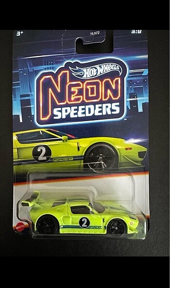 Hot wheels NEON Ford GT
