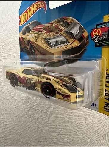 xs Beden Hot wheels Green Corvette