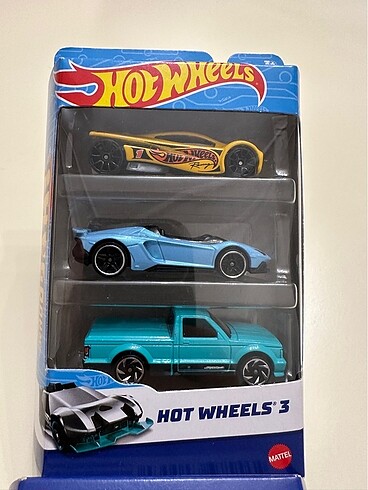 Hot Wheels Hot wheels 3lü WHOOOAA
