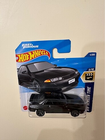 xs Beden siyah Renk Hot wheels Nissan Skyline GT R32