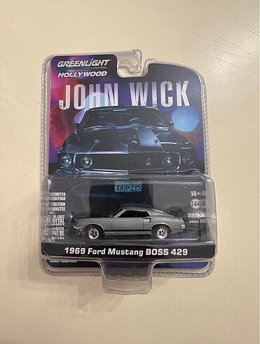  Greenlight JOHN Wick Ford Mustang BOSS