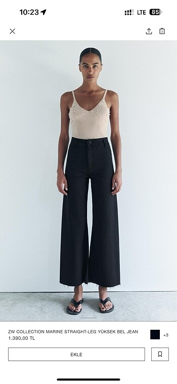 Zara Culotte Jean